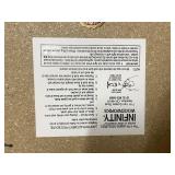 Awesome Original Hand Signed INFINITY Woodworks Round Lighted Coffee Table