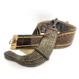 Wonderful Early Antique Omani Khanjar Dagger w/Belt