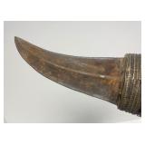 Wonderful Early Antique Omani Khanjar Dagger w/Belt