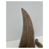 Wonderful Early Antique Omani Khanjar Dagger w/Belt