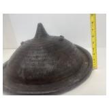 Fantastic Antique 19th Century Ethiopian Leather/Hide Shield