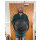 Fantastic Antique 19th Century Ethiopian Leather/Hide Shield