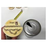 Outstanding Large Vintage Oriental Carved Bone Chess Set w/Case