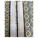 Outstanding Large Vintage Oriental Carved Bone Chess Set w/Case