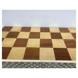 Outstanding Large Vintage Oriental Carved Bone Chess Set w/Case