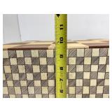 Outstanding Large Vintage Oriental Carved Bone Chess Set w/Case