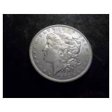 1884 O Morgan Silver Dollar