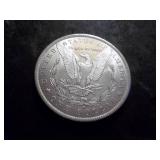 1884 O Morgan Silver Dollar