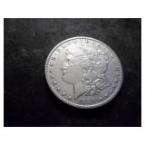 1886 O Morgan Silver Dollar
