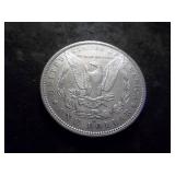 1886 O Morgan Silver Dollar