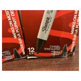 Sharpie Chisel Tip Markers