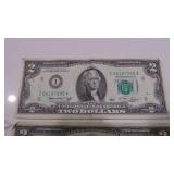 3- 2 Dollar Bills, 1953A, 2-1976
