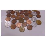 Lot of Misc Vintage Canadian Coins