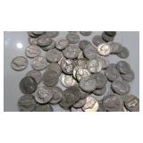 DWT 257.7 1965 and Before Jefferson Nickels