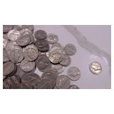 DWT 564.3 1965 and Before Jefferson Nickels