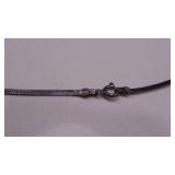 2- Sterling Silver Necklaces, 11.6 DWT