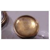 Elgin Gold Filled 15 Jewels Non-Working Pocket Watch and Hamiton Watch Company Pocket Watch (Missing face glass)