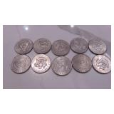 1971,1971D, 1972D, 1973D, 1974D, 1974, 1991D, 1992D, 1998D, 1998P Kenndy Half Dollars