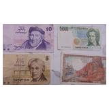 Lot of Misc Foreign Paper Currency