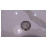 1861 Seated Liberty Quarter