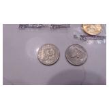 Westward Journey Nickel Series, 2-1979D Susan B Anthony Dollars, Uncirculated Sacagawea 2000D Dollar and Uncirculated 2005D Nickel