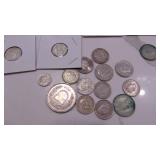 Assorted Swiss Coins