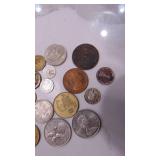 Assorted Iran, Chinese and Chili Coins