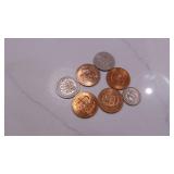 Assorted Republic of Cyprus Coins