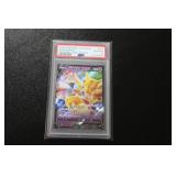 2020 Pokemon Japanese Amazing Volt Tackle Alakazam V #041/100 PSA 10
