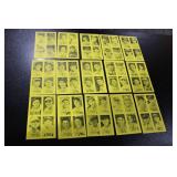 1977 Jim Rowe 4 on 1 Exhibit Baseball Card Lot | 15 Cards