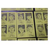 1977 Jim Rowe 4 on 1 Exhibit Baseball Card Lot | 15 Cards