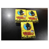 1990 Topps Dick Tracy Movie Card Box Lot | 3 Boxes - 108 Packs