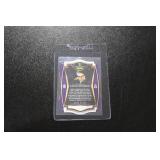 2020 Select Green Die Cut Justin Jefferson Rookie Card #161 Rookie Card