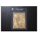 1996 Bleacher 23K Gold World Champions Scottie Pippen & Dennis Rodman