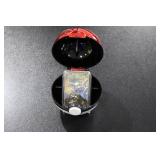 1999 Burger King 23K Gold Pikachu Metal Card w/ Pokeball