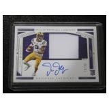 2020 National Treasures Justin Jefferson #107 Rookie Autograph 79/99 | Only 99 Exist!