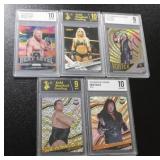 WWE Wrestling Trading Card Lot | 5 Cards