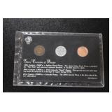 Three Centuries of Pennies Set 2001 The Morgan Mint