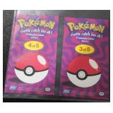 2000 Topps Chrome Pokemon TV Animation Edition Box Topper Lot | 2 Cards