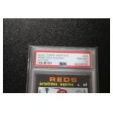 2020 Topps Heritage Action Shortprint Aristides Aquino #54 Rookie Card PSA 10