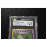 1997 Pokemon Japanese Rocket Gang Dark Slowbro Holo #080 CGC 5.5
