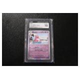 2023 Pokemon SV 151 Reverse Holo Slowbro #080/165 CGC 10