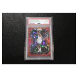 2020-21 Prizm Red Ice Anthony Edwards #258 PSA 8 Rookie Card