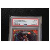 2020-21 Prizm Red Ice Anthony Edwards #258 PSA 8 Rookie Card