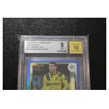 2022-23 Topps Merlin Blue Refractor Auto 24/75 Giovanni Reyna BGS 9 | Only 75 Exist!