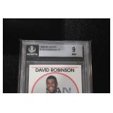 1989-90 Hoops SP David Robinson #138 BGS 9 Rookie Card