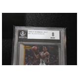 1996-97 Bowmans Best Allen Iverson #R1 BGS 8 Rookie Card