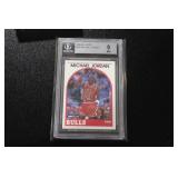 1989-90 Hoops Michael Jordan #200 BGS 9