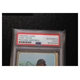 1968 Topps Tony Oliva #165 PSA/DNA Certified Autograph