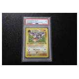 1999 Pokemon Fossil 1st Edition Aerodactyl Holo Prerelease #1 PSA 7